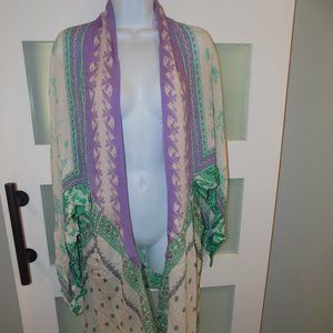 Free People Kiss The Sky Butterfly Kiss Kimono One Size Women's NEW